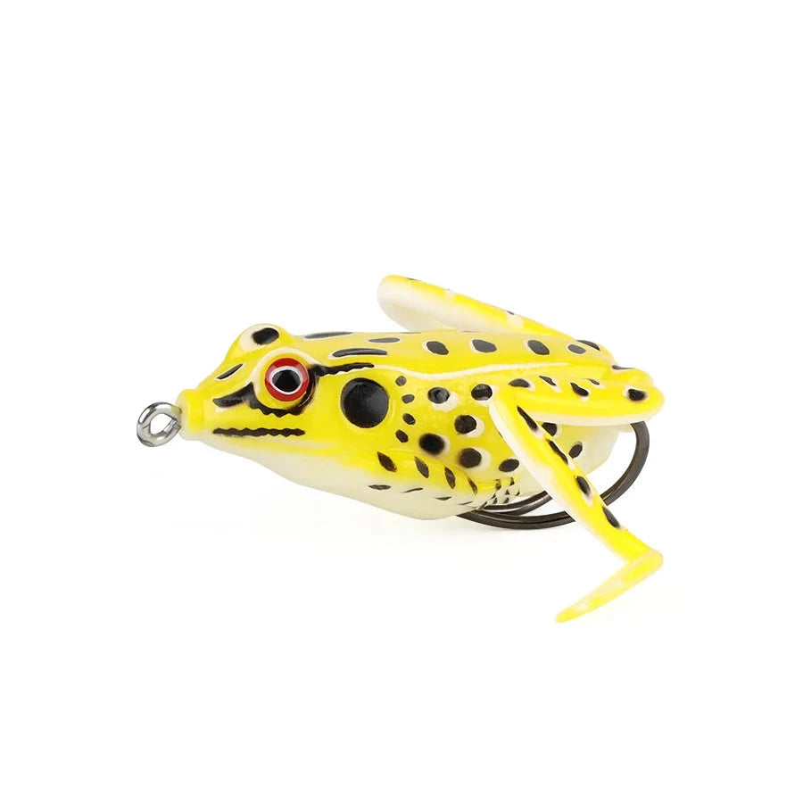 Frosch Topwater Lure Pike Hecht gelb yellow